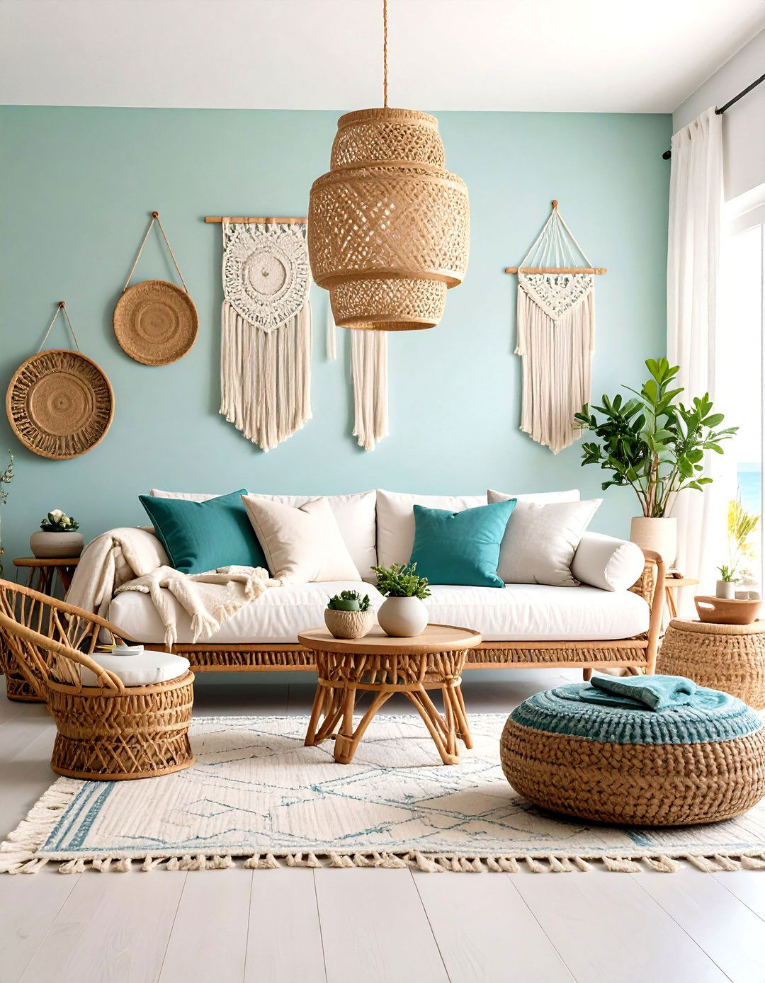The Bohemian Coastal Retreat - 30 eclectic interior design ideas
