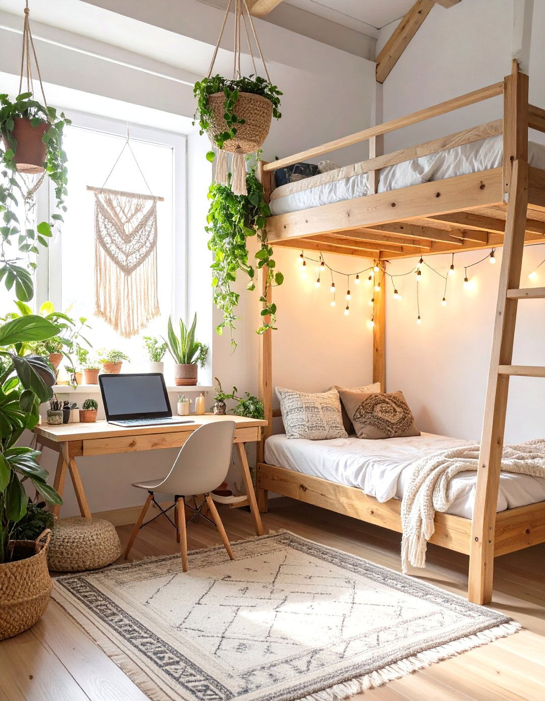 The Bohemian Digital Artist Loft - 30 ai teen room design ideas