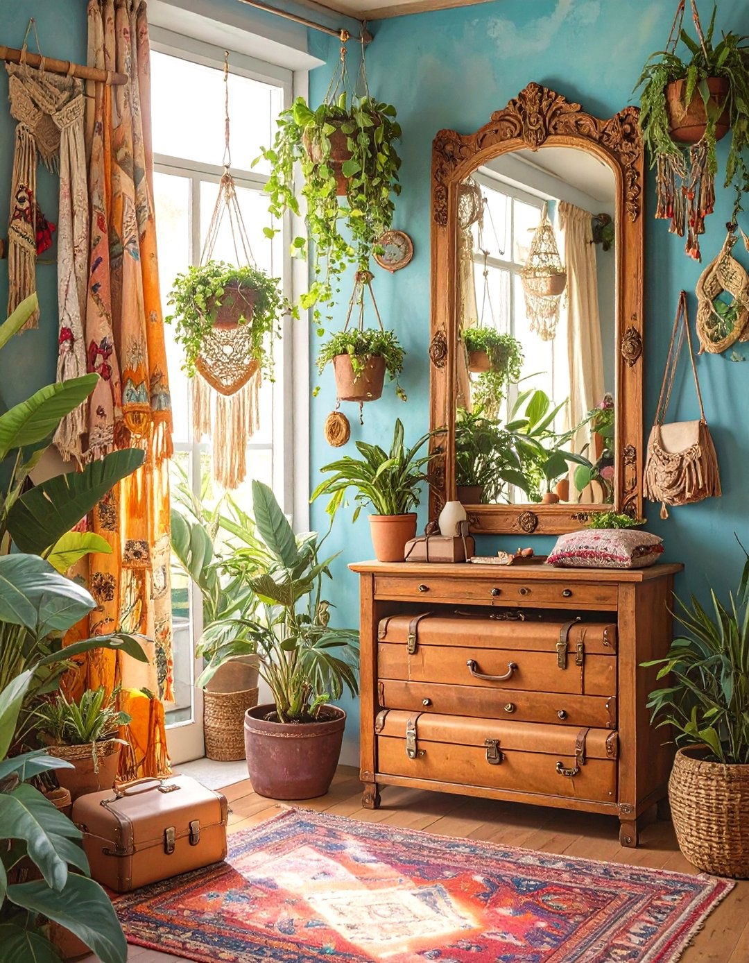 The Bohemian Eclectic Closet - 30 organize closet ideas