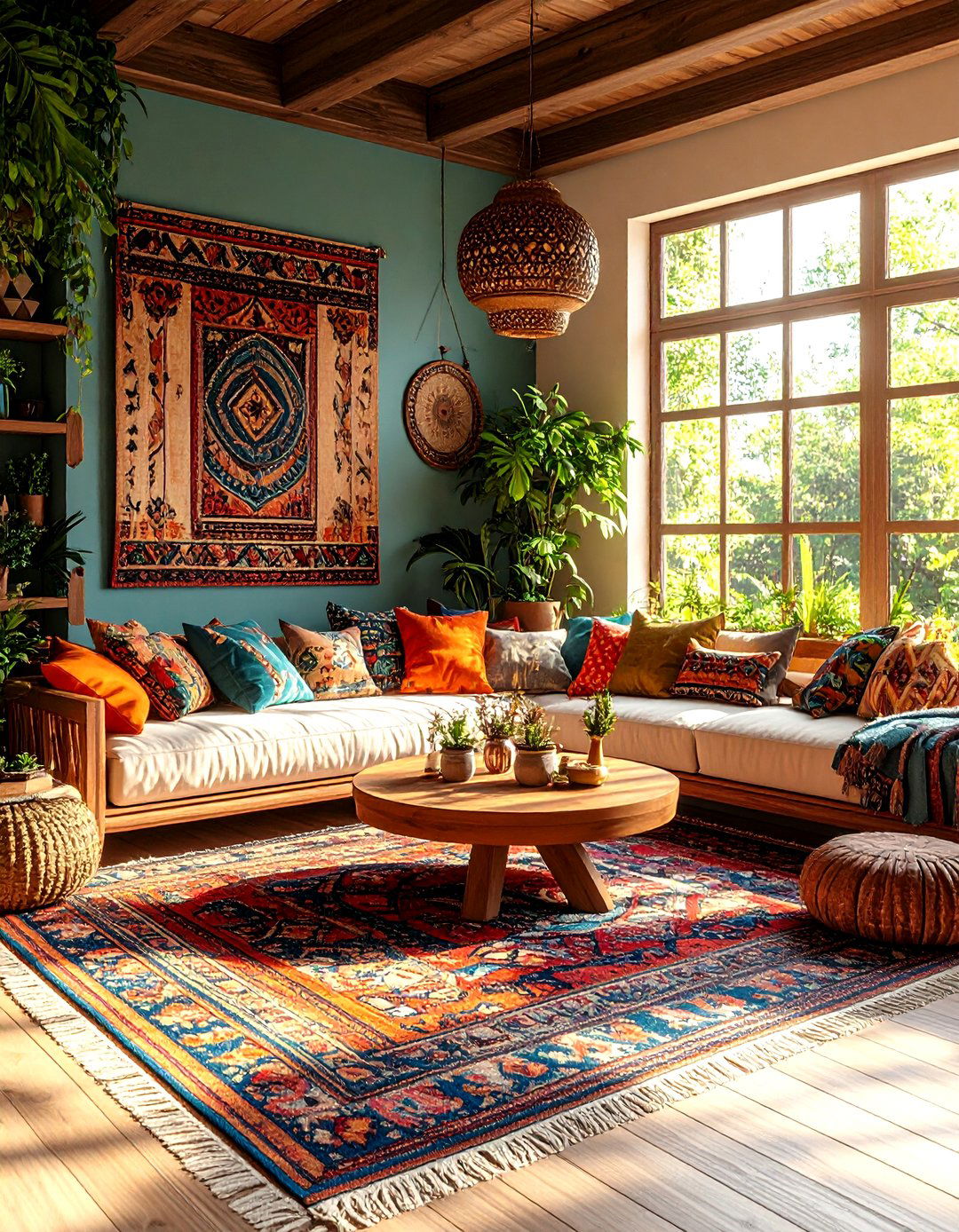 The Bohemian Eclectic Haven - 30 3d house design free ideas