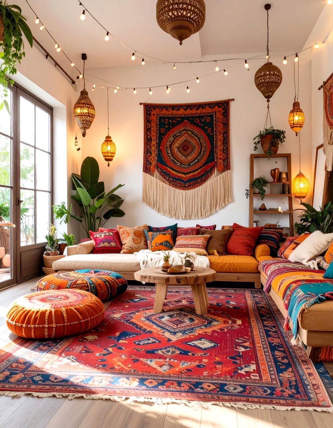 The Bohemian Eclectic Haven - 30 house design games ideas