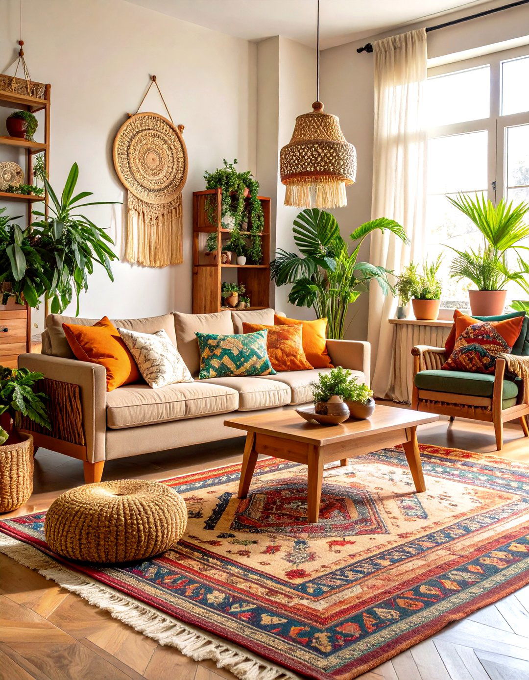 The Bohemian Eclectic Living Room - 30 living room setup ideas