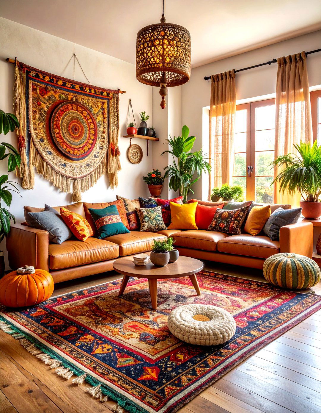 The Bohemian Eclectic Living Room - 30 living room set up ideas
