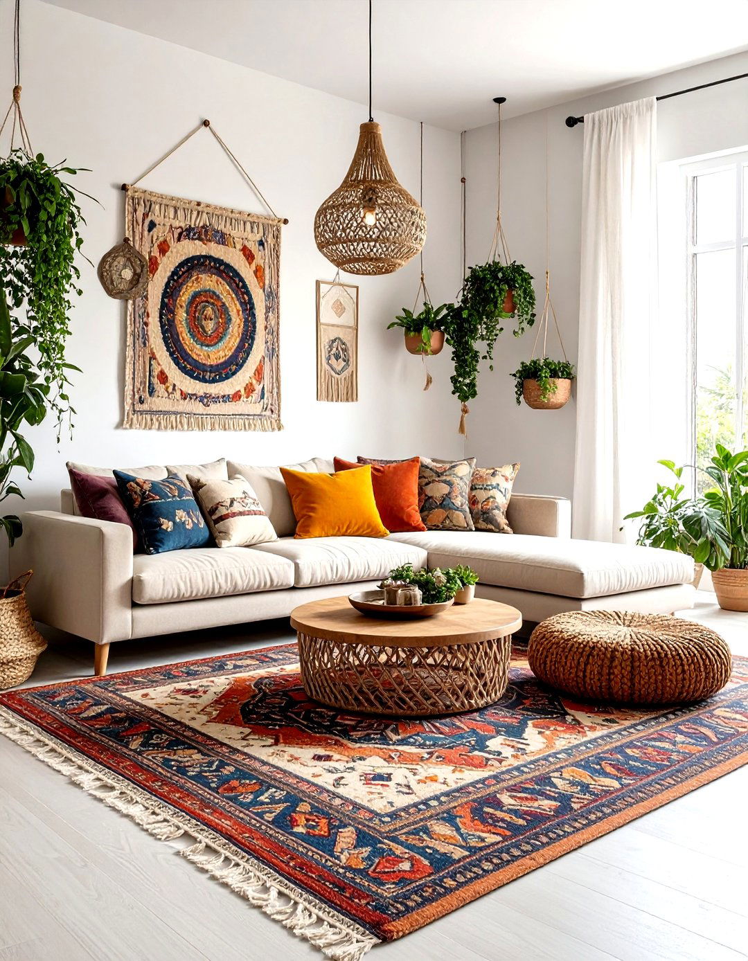 The Bohemian Eclectic Living Room - 30 home decor ideas living room