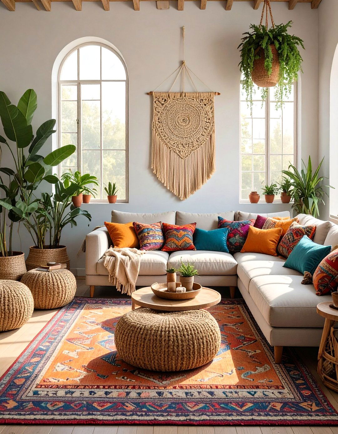 The Bohemian Hemp Haven - 30 best eco-friendly home decor ideas