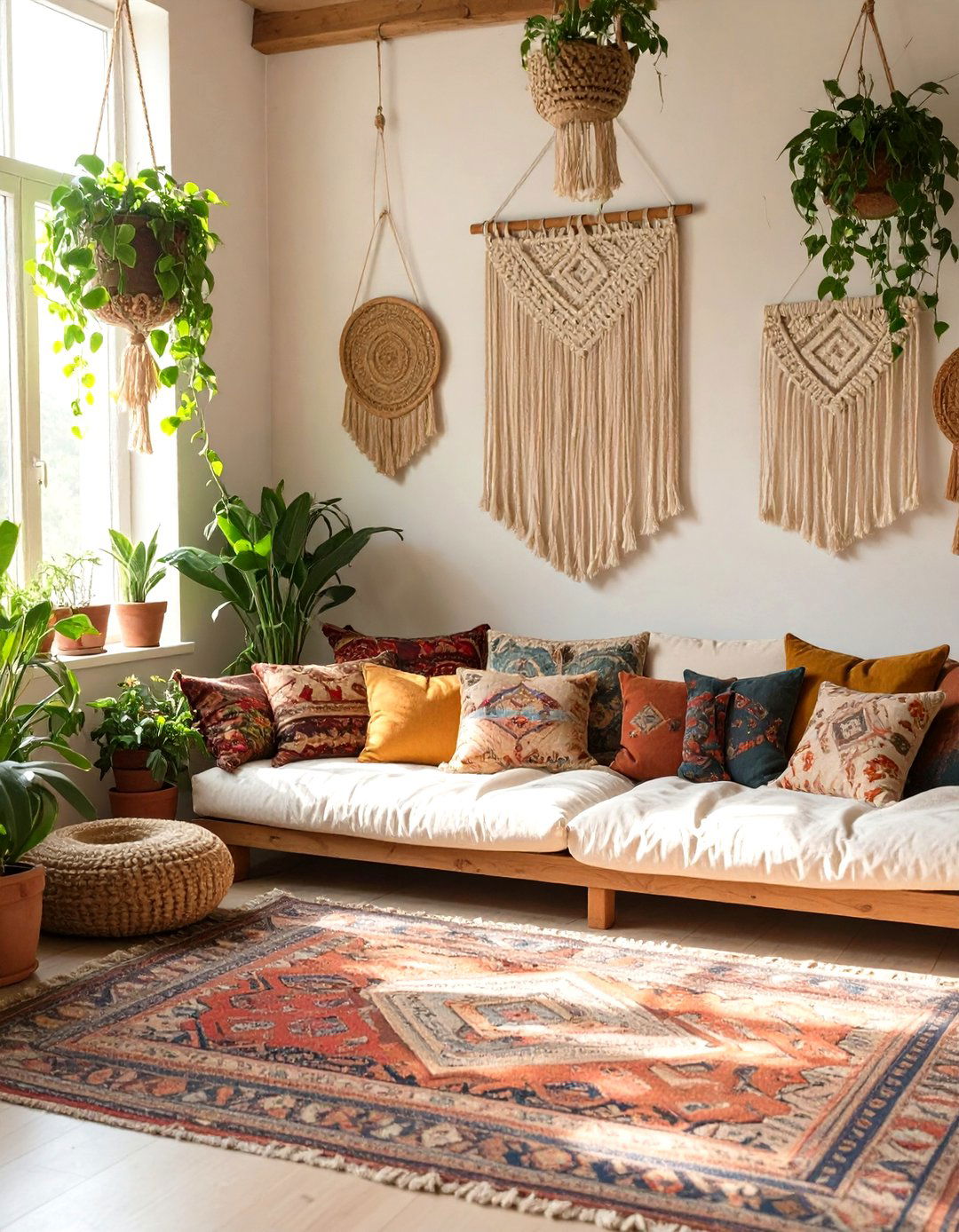 The Bohemian Inspired Living Room - 30 mens living room ideas