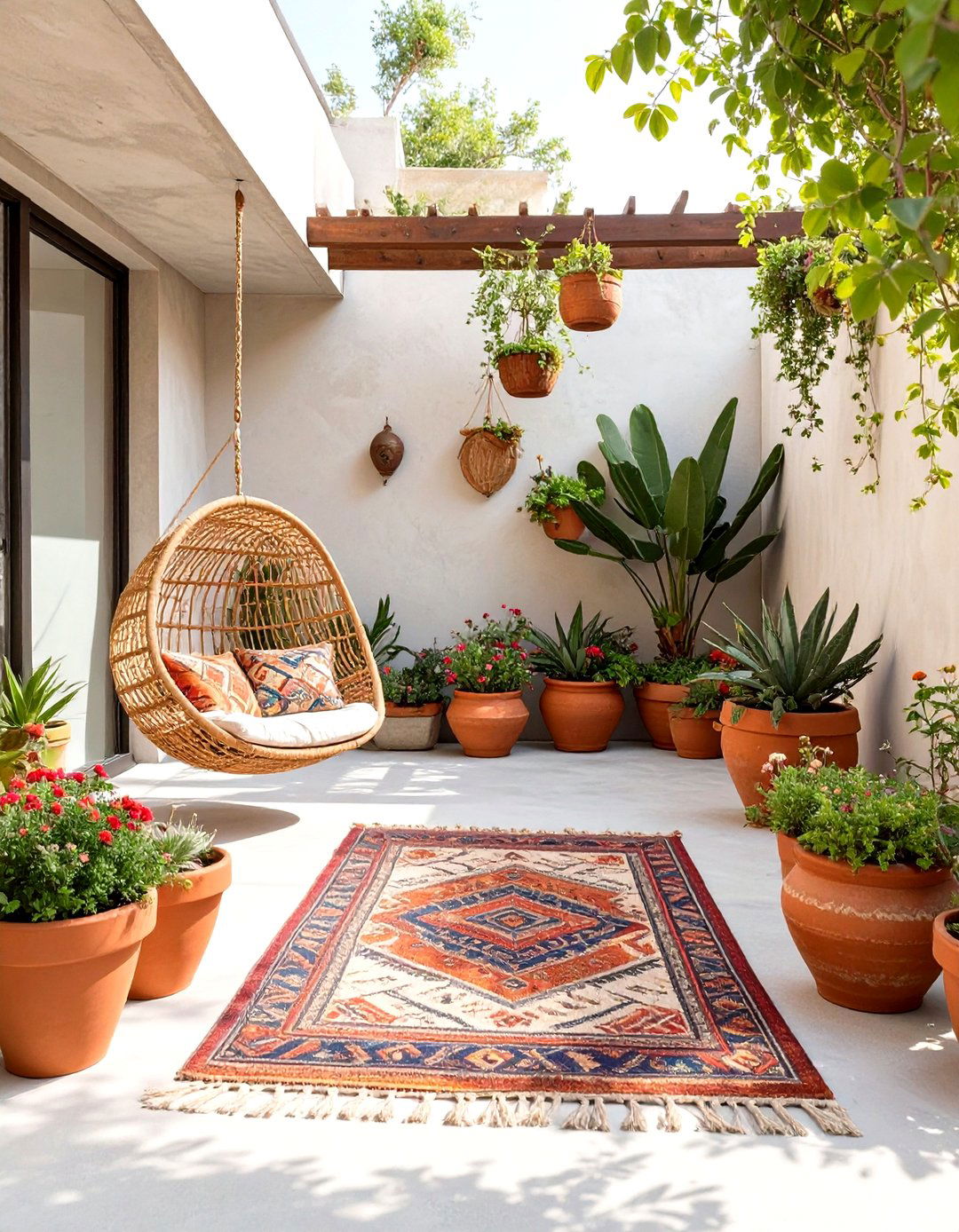 The Bohemian Modern Fusion - 30 modern backyard ideas