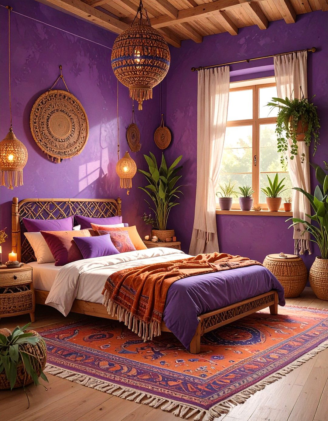 The Bohemian Noir Bedroom - 30 dark romantic bedroom ideas