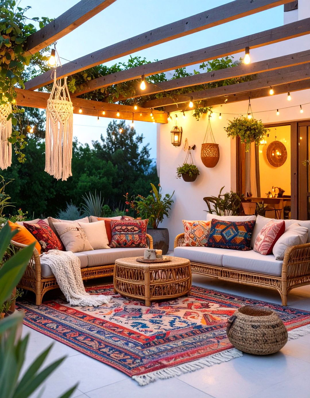 The Bohemian Patio Paradise - 30 home design games ideas