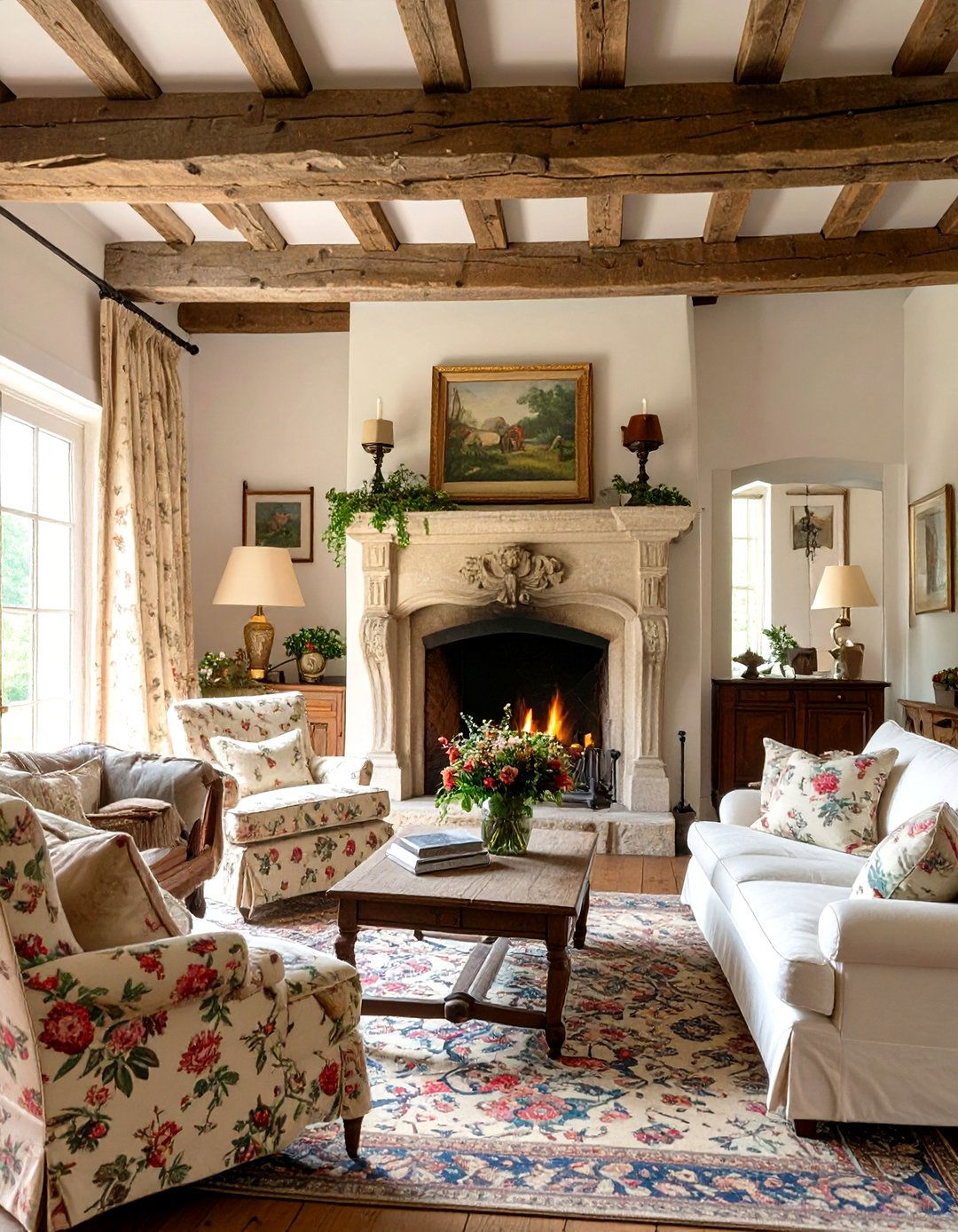 The Bohemian Traveler Living Room - 30 high ceiling living room ideas