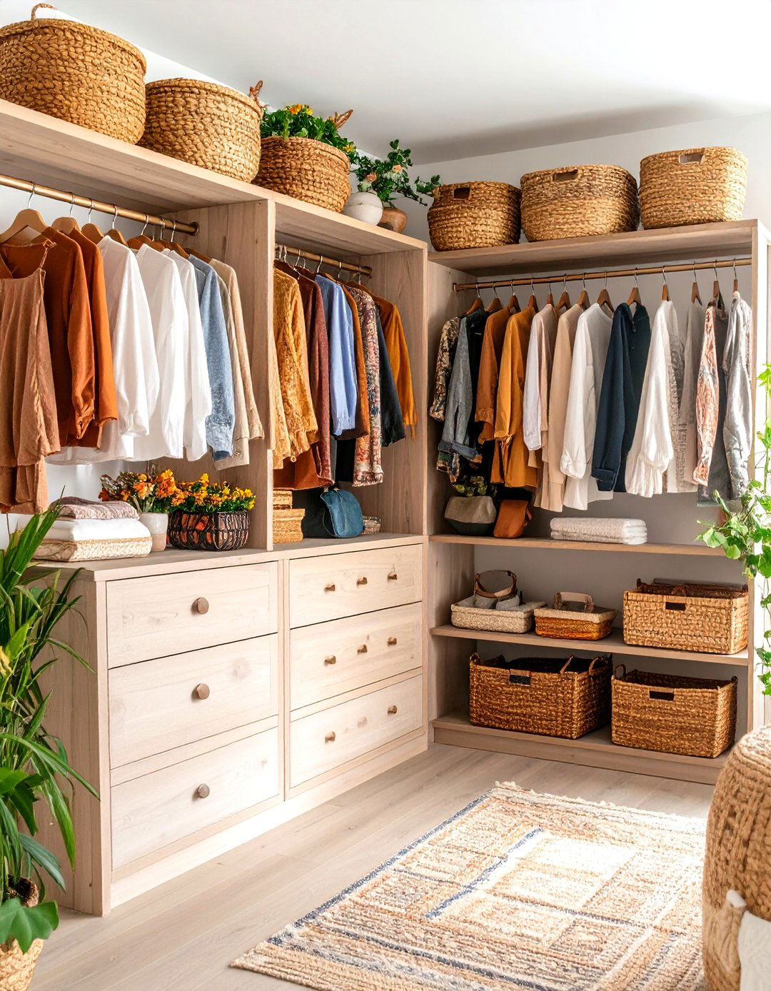 The Bohemian Travelers Digital Wardrobe - 30 ai closet organization ideas