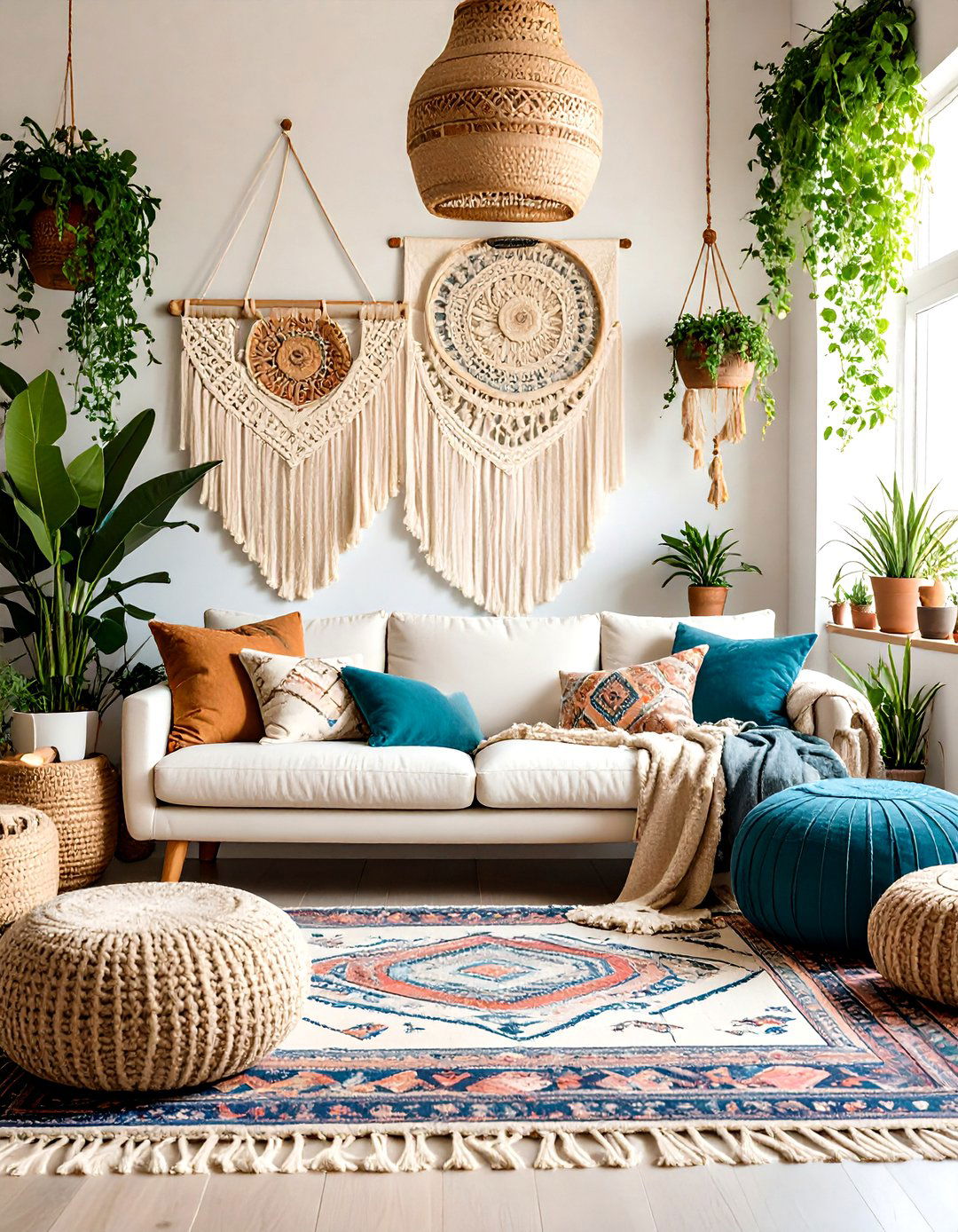 The Boho Chic Living Room Vibe - 30 living room arrangement ideas