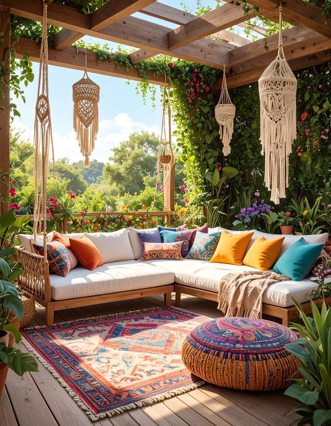 30 Lush Deck Garden Ideas for Your Outdoor Sanctuary - We Love Home Blog