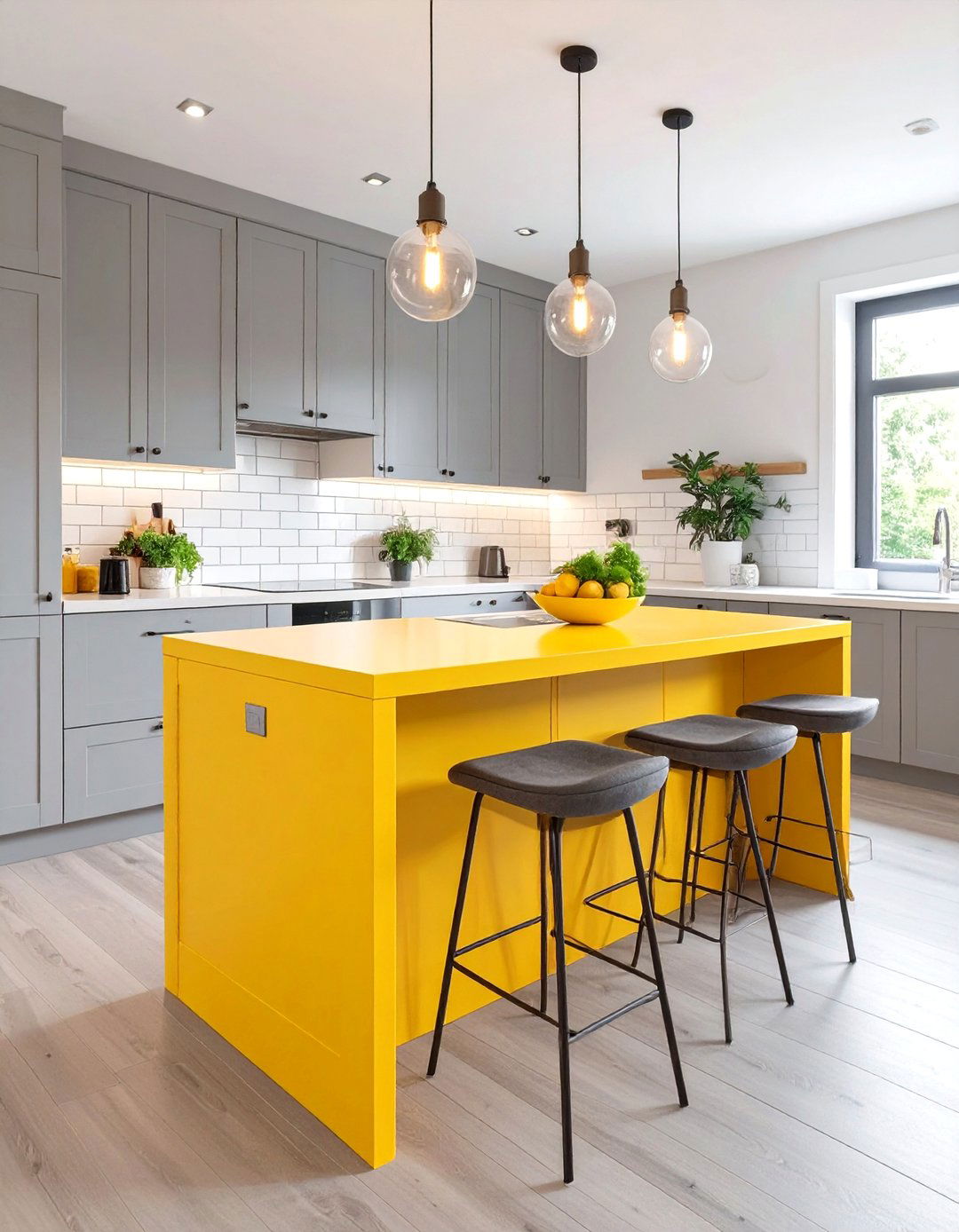 The Bold Color Pop Kitchen - 30 free kitchen design software ideas