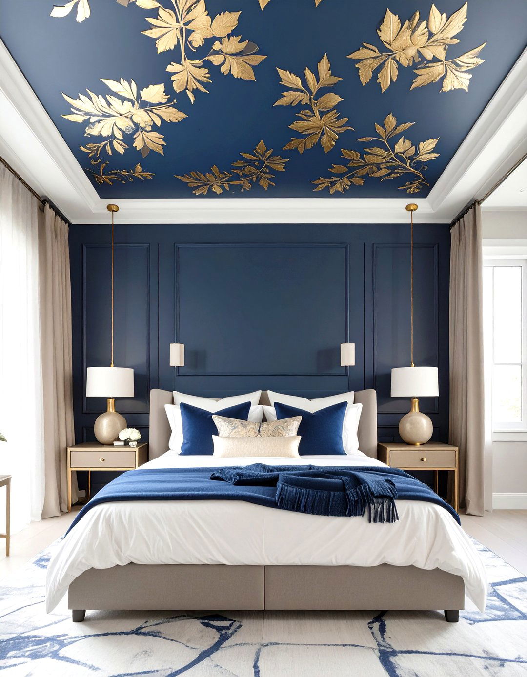 The Boldness of Statement Ceilings - 30 why interior design is interesting mintpaldecor ideas