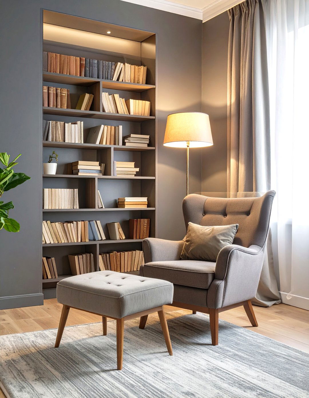 The Book Lovers Reading Nook - 30 low budget small man cave ideas