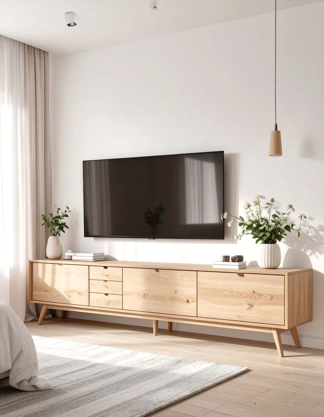 The Bookshelf and Library Bedroom Wall - 30 master bedroom tv wall ideas