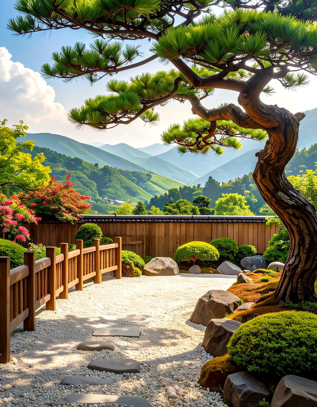 The Borrowed Scenery Garden Shakkei - 30 low maintenance japanese garden design ideas