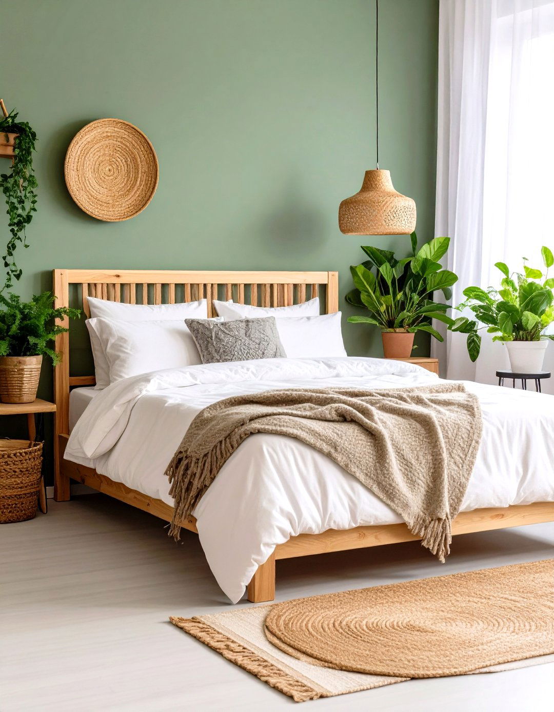 The Botanical Farmhouse Bedroom - 30 farmhouse master bedroom ideas