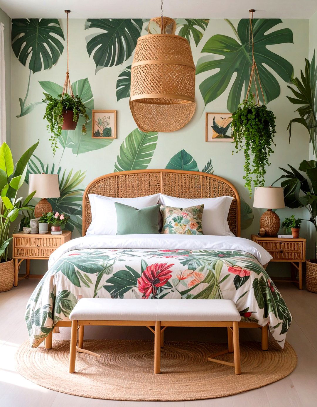 The Botanical Garden Cottage Bedroom - 30 cottage bedroom ideas