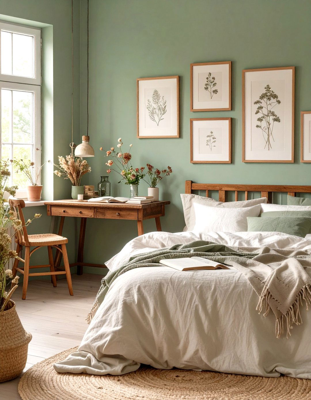 The Botanical Illustrators Bedroom - 30 cottage core interior design ideas