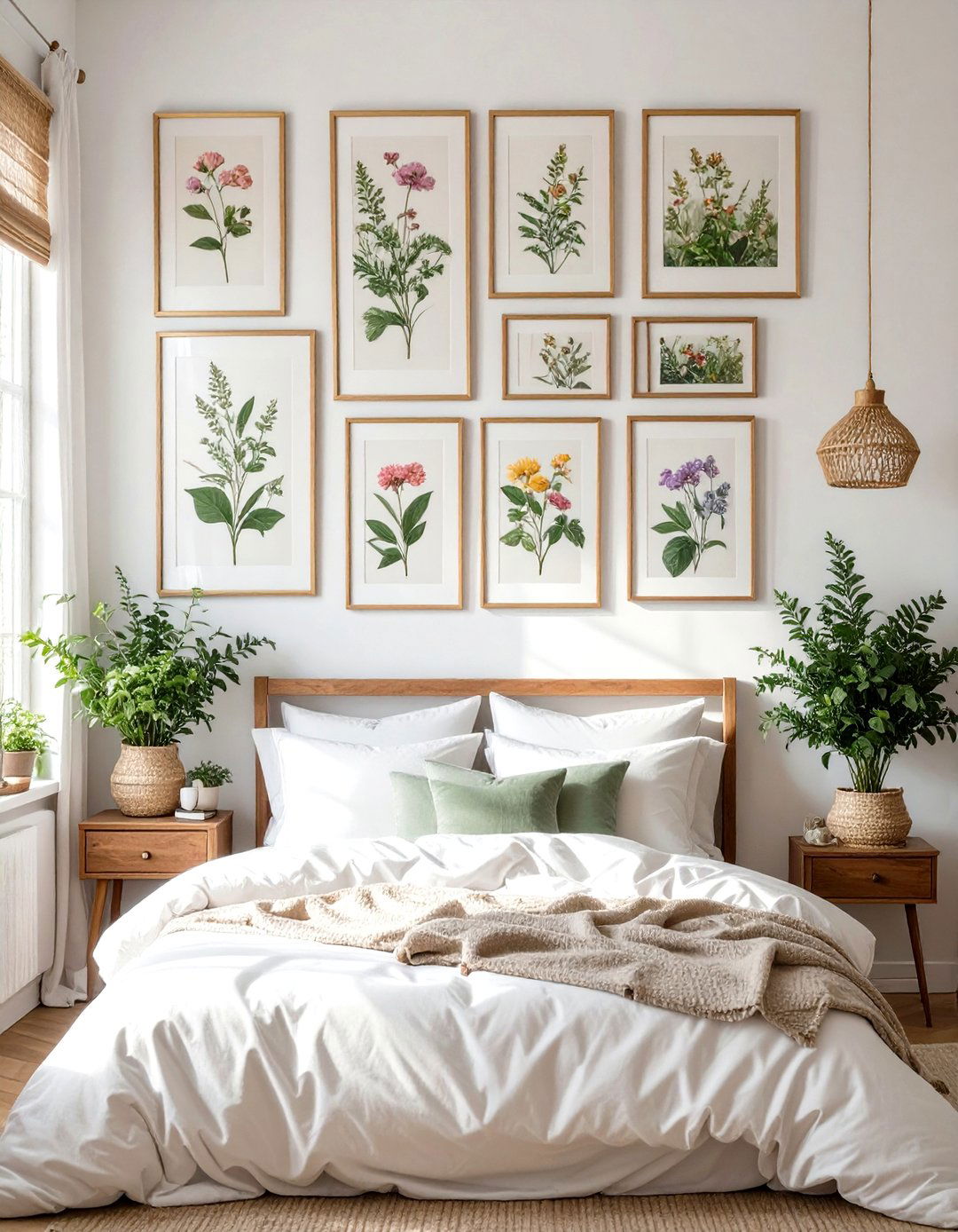 The Botanical Print Gallery Bedroom - 30 french country bedroom ideas