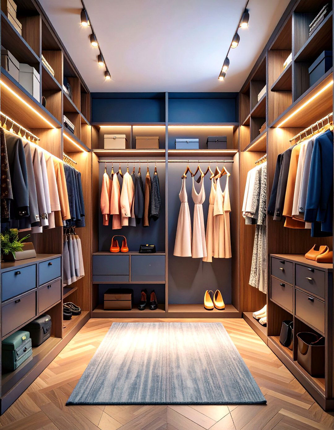 The Boutique Inspired Small Closet Display - 30 layout small closet design ideas