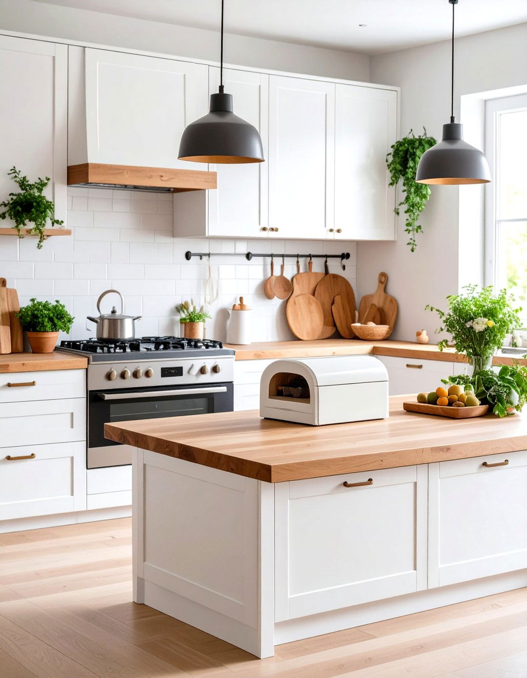 The Bread Box and Board - 30 kitchen island centerpiece ideas