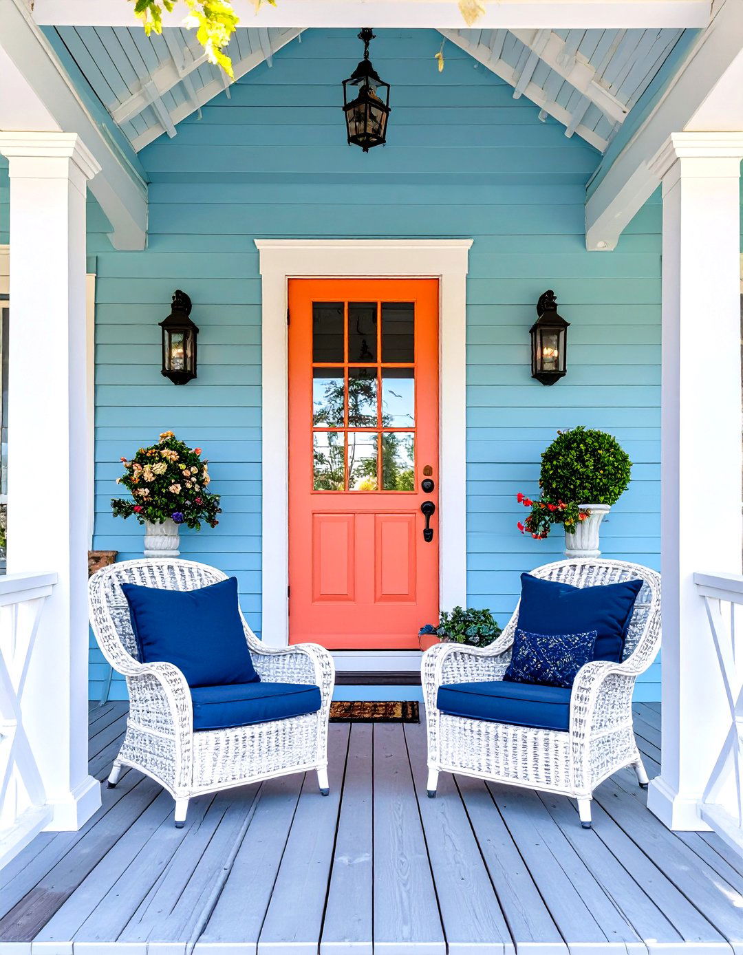 30 Front Porch Ideas for Ranch Style Homes: Before & After - We Love ...