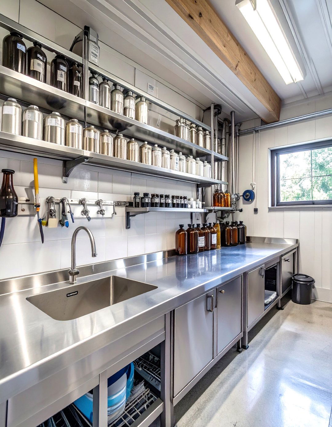 The Brewers and Vintners Garage Workshop - 30 garage workshop ideas