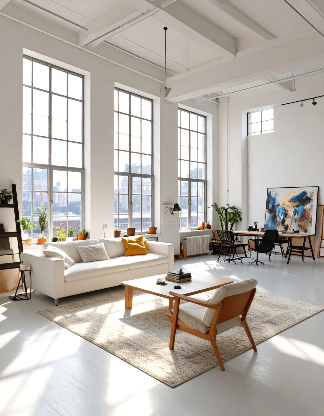 The Bright and Airy Atelier Apartment - 30 french interior design ideas
