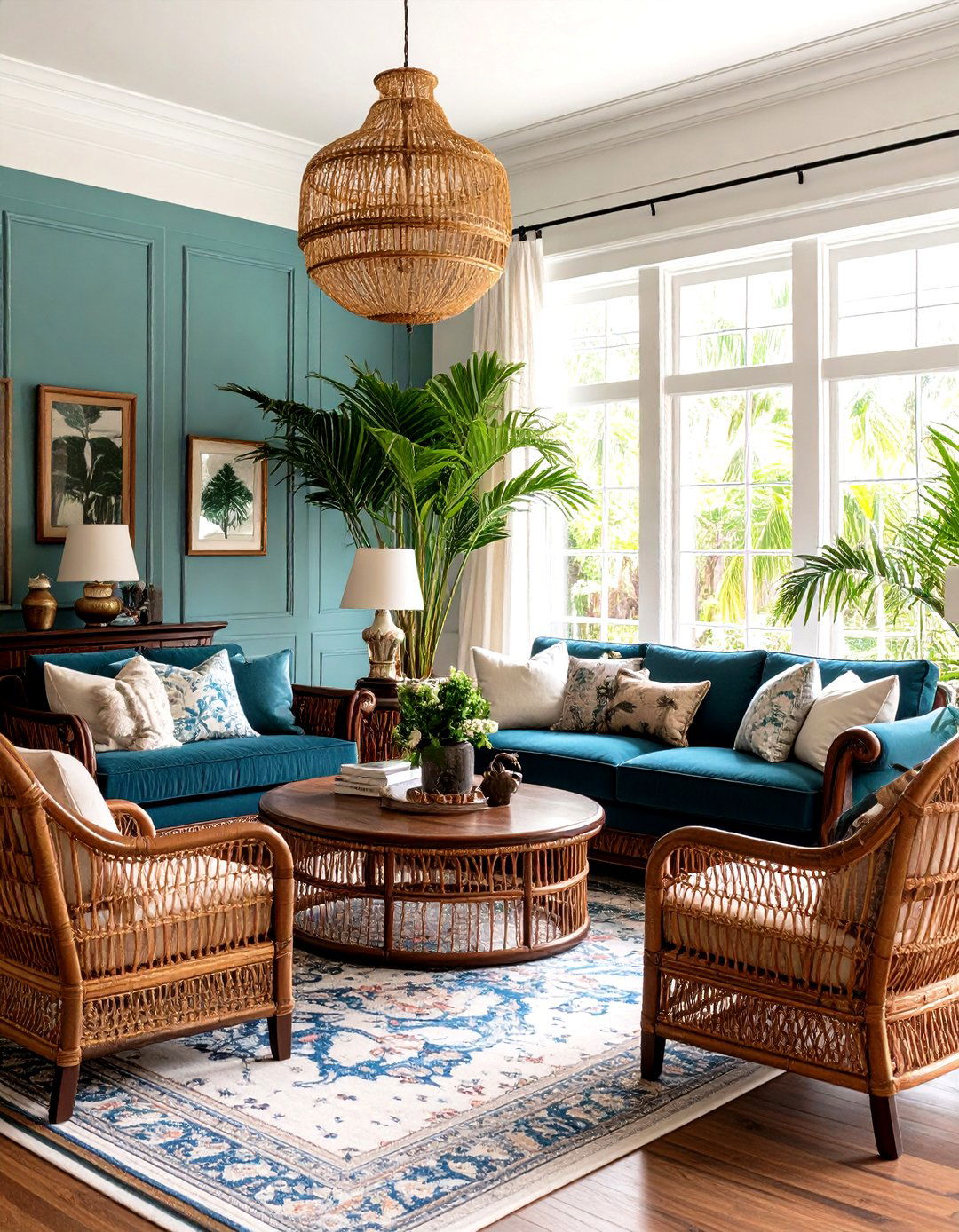 The British Colonial Formal Living Room - 30 formal living room ideas