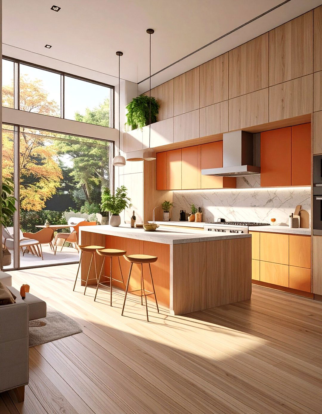 The Broken Plan Kitchen Layout - 30 narrow kitchen ideas