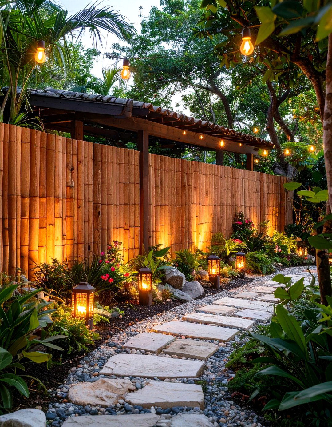 The Brushwood Screen Fence - 30 fence ideas for backyard