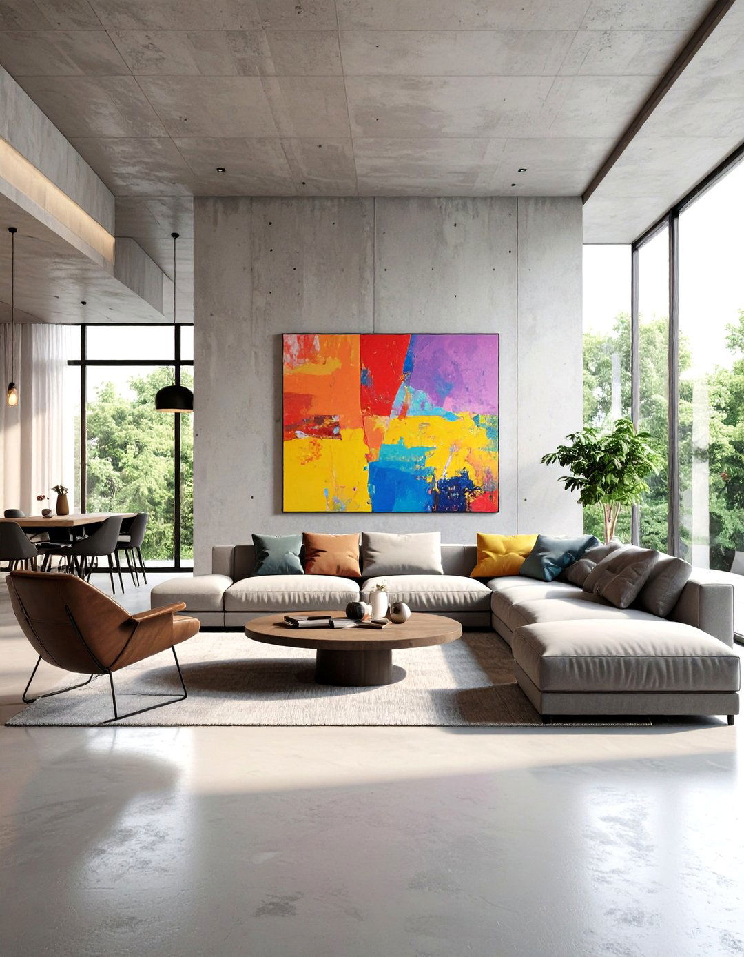 The Brutalist Concrete Residence - 30 3d house design free ideas