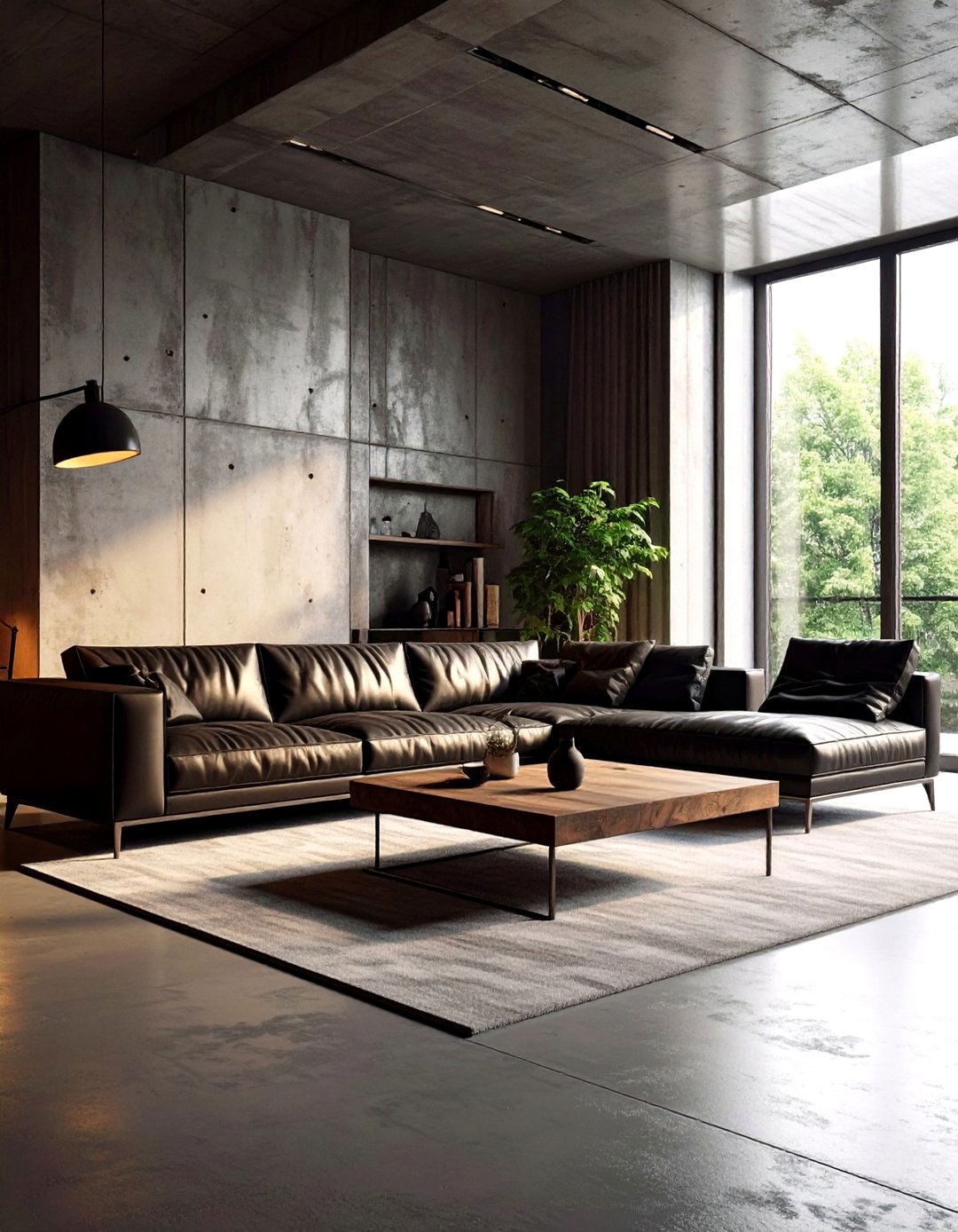 The Brutalist Interior Living Room - 30 living room decoration ideas
