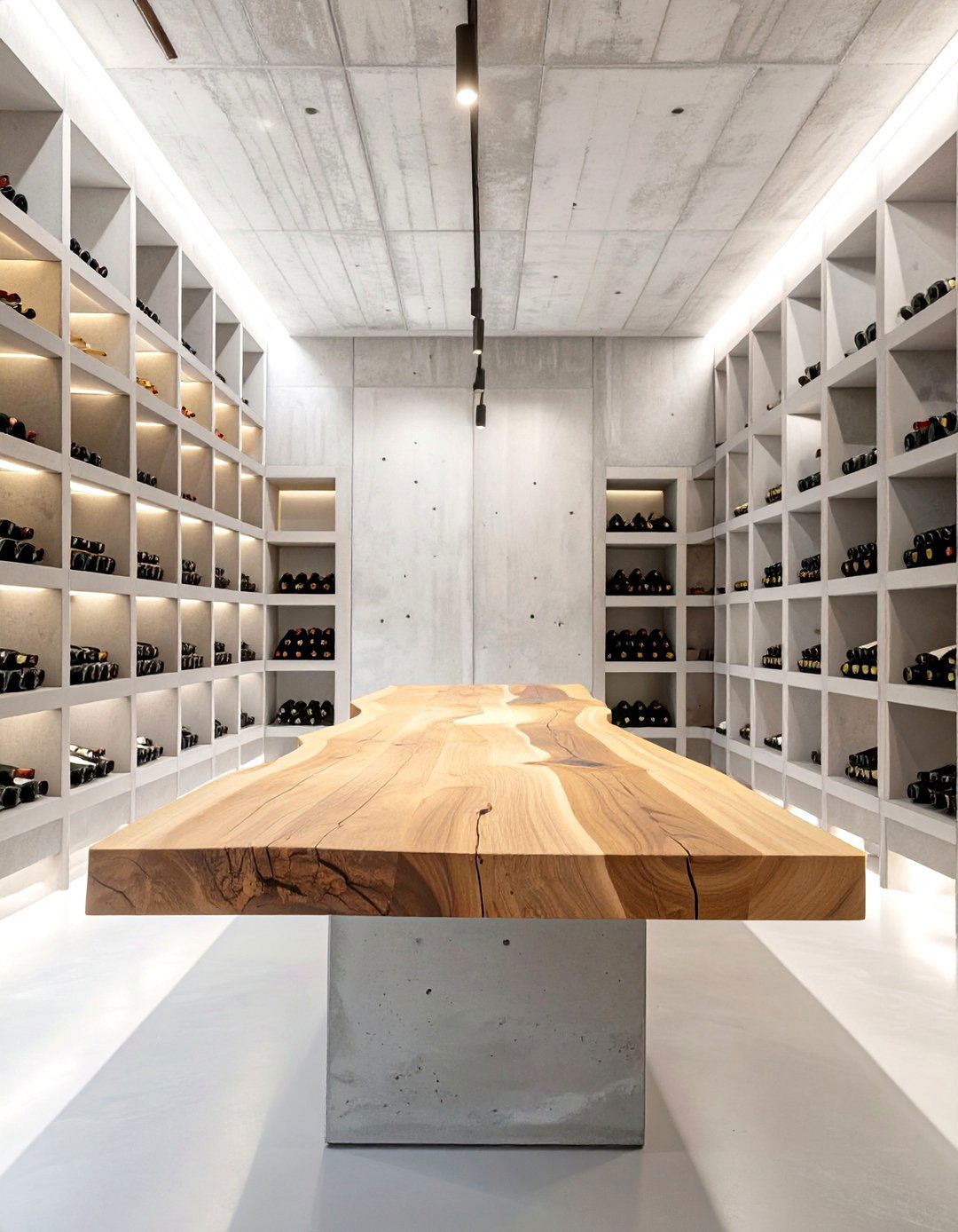 The Brutalist Wine Cellar - 30 brutalist interior design ideas