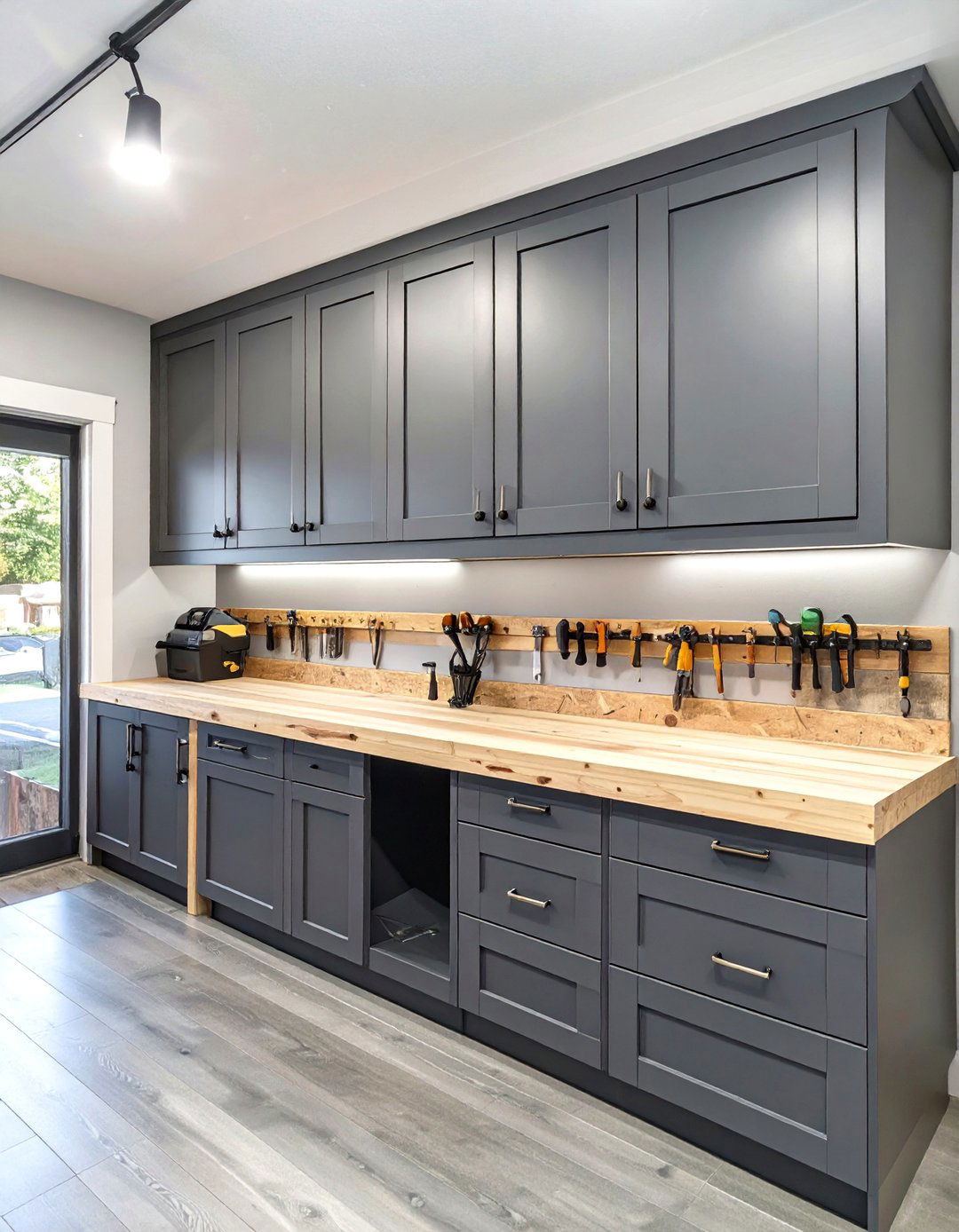 30 Sleek Garage Cabinets Ideas for Every Workspace - We Love Home Blog