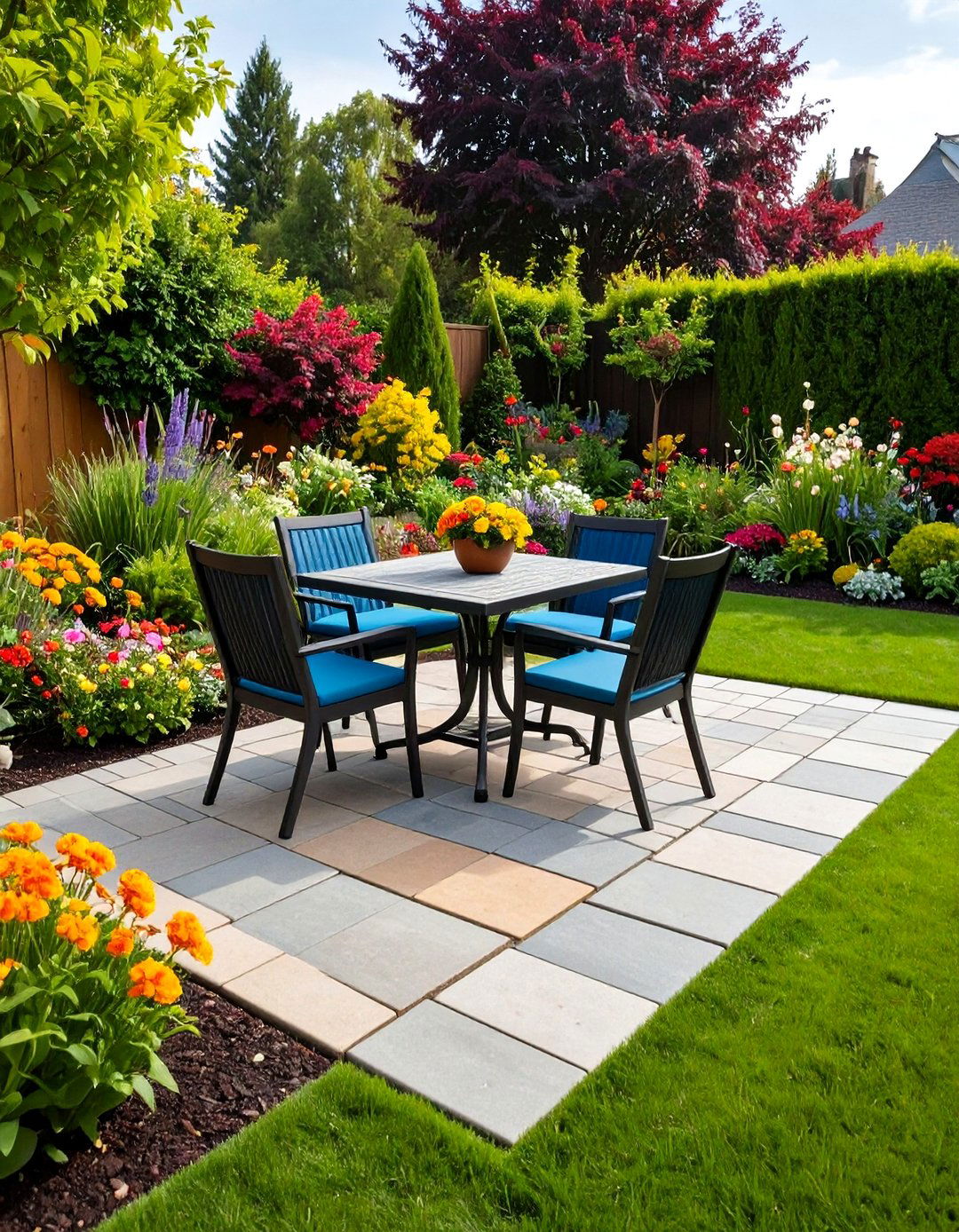 The Budget Friendly Paver Patio Kit - 30 landscape design cost ideas