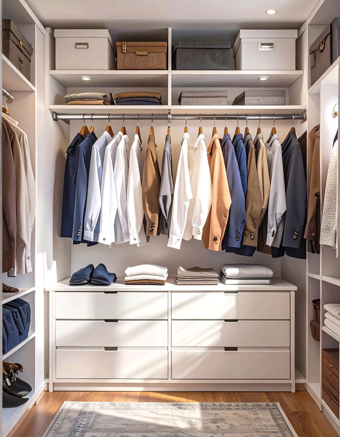 The Built In Dresser Closet - 30 narrow closet ideas