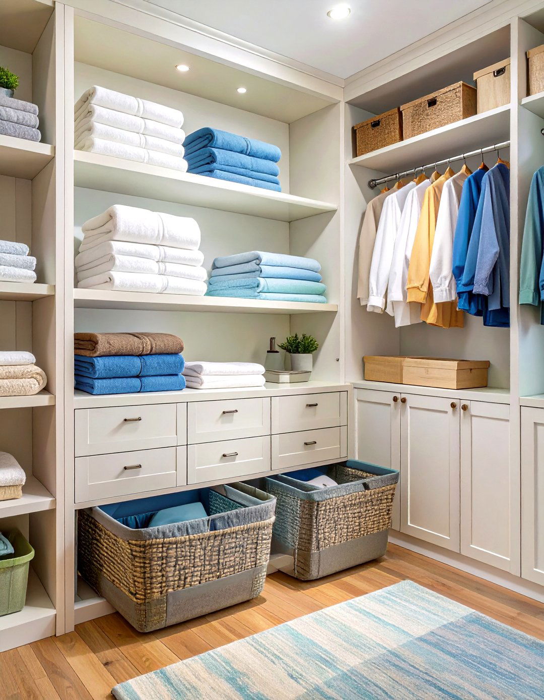 30 Hallway Linen Closet Ideas for Better Organization - We Love Home Blog