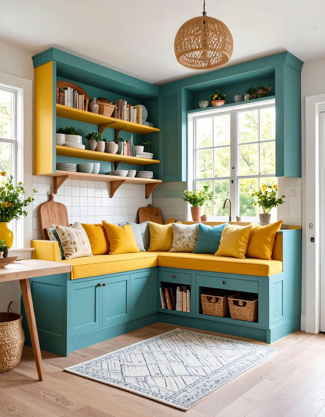 The Built In Storage Kitchen Nook - 30 kitchen nook ideas