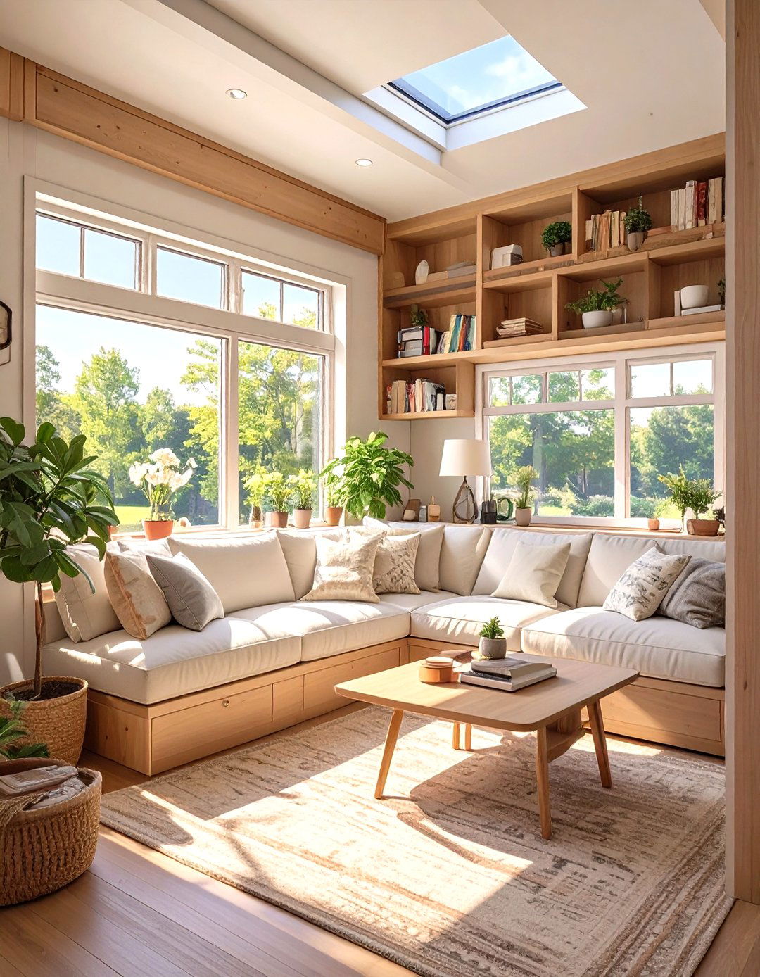The Built In Storage Living Room - 30 mobile home living room ideas