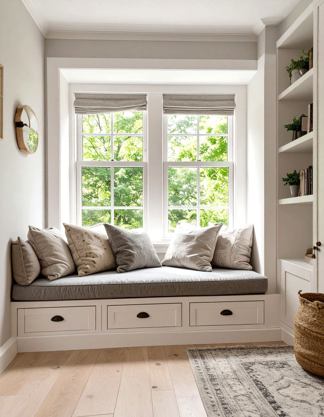 The Built In Window Seat Long Living Room - 30 long living room ideas