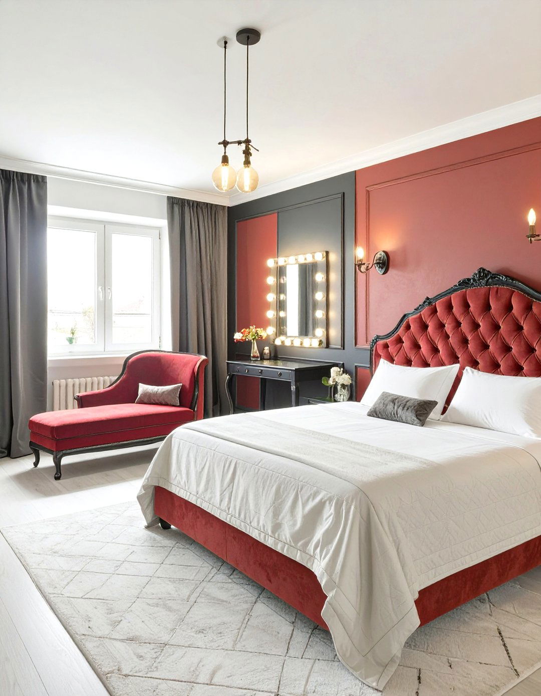 The Burlesque Boudoir Bedroom - 30 dark romantic bedroom ideas