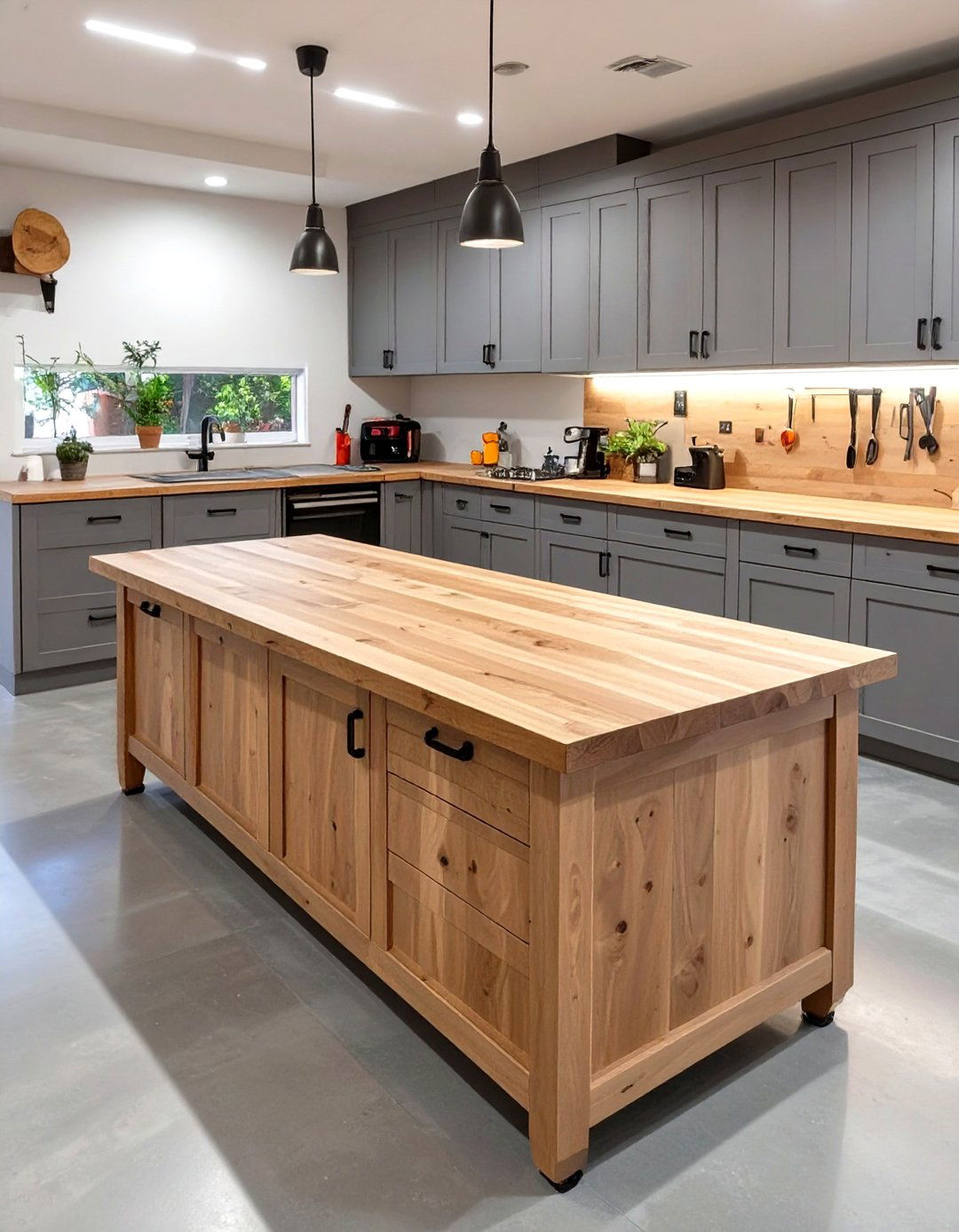 The Butcher Block Beauty Garage Shop - 30 garage shop ideas