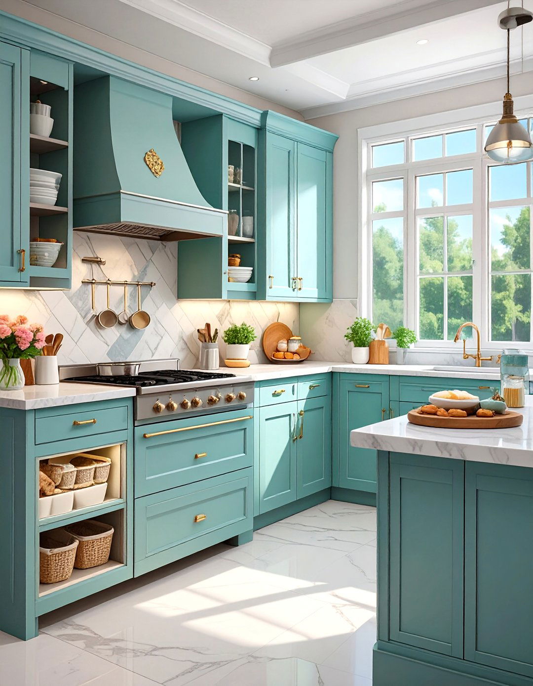 The Butler Pantry Baking Station - 30 butler pantry ideas