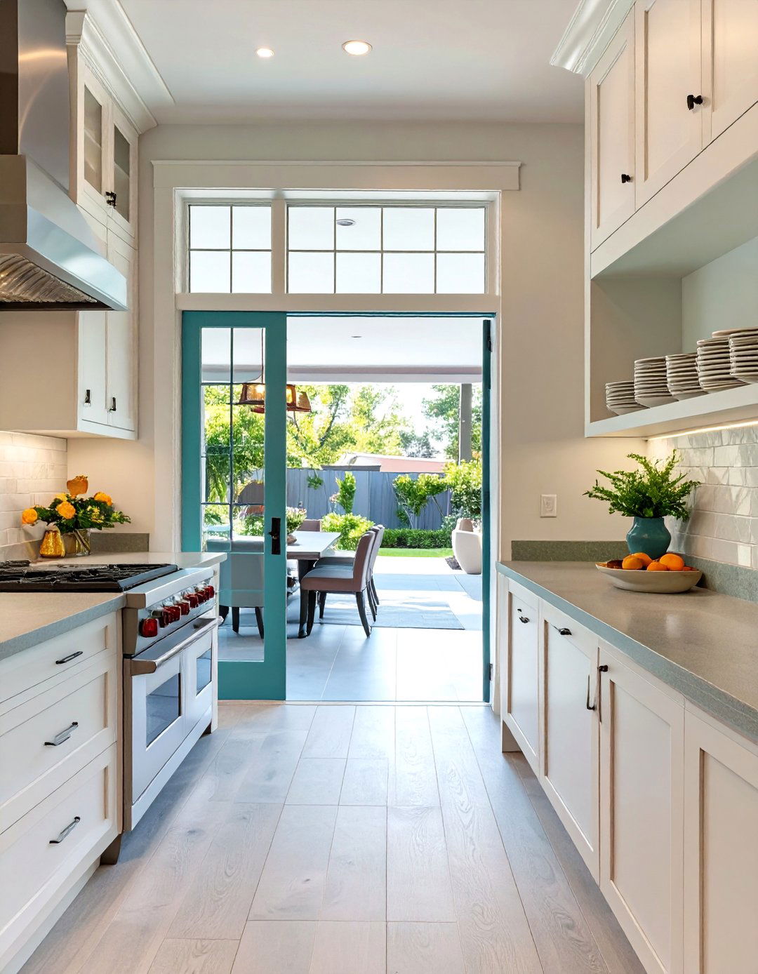 The Butler Pantry with a Pass Through Window - 30 butler pantry ideas