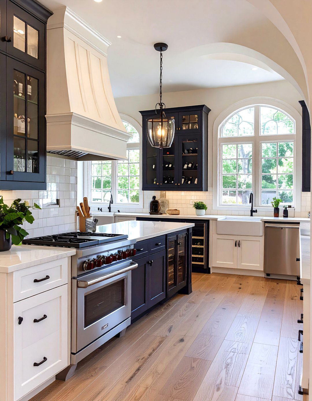 The Butlers Pantry and Kitchen Combination - 30 kitchen cabinet layout ideas