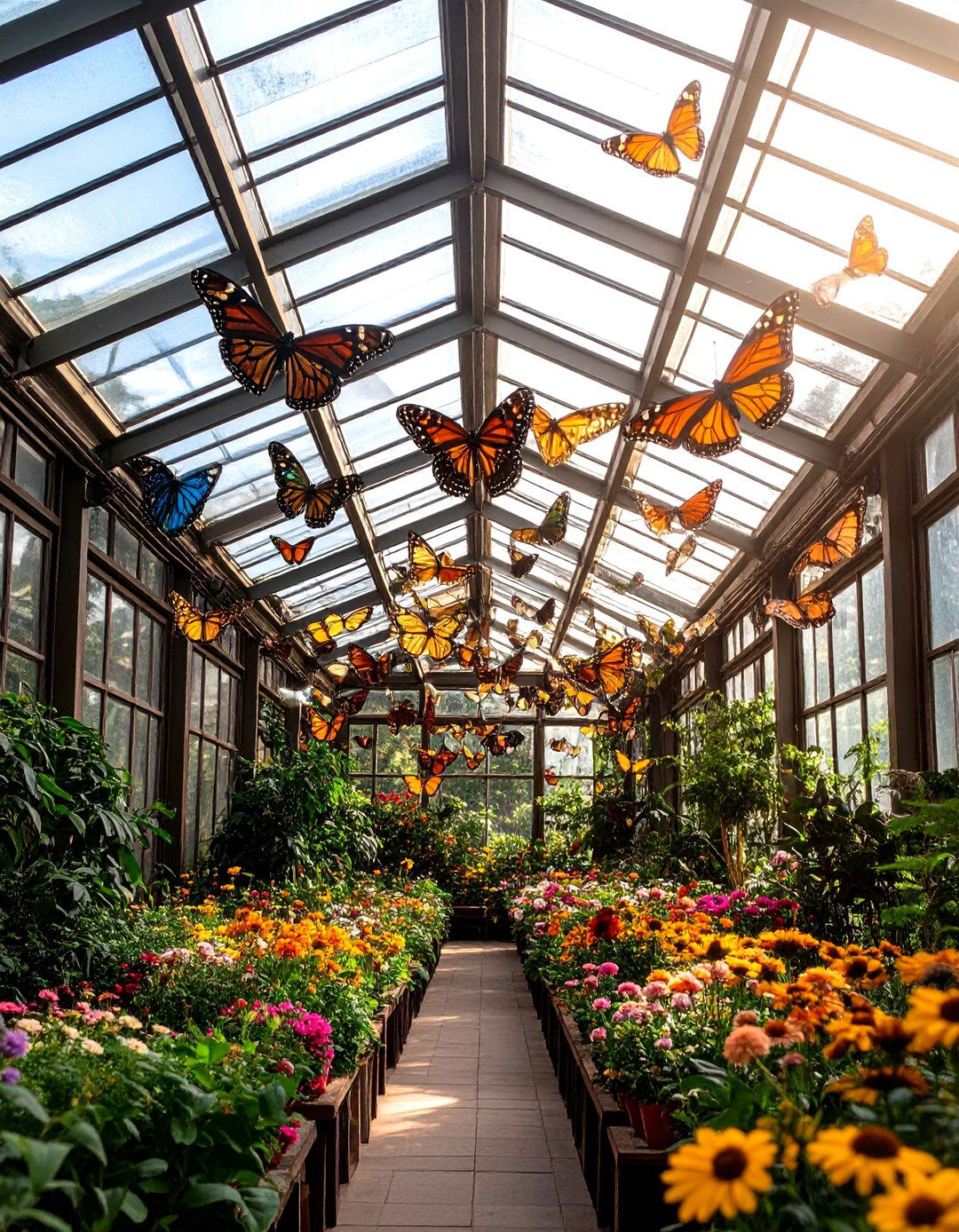 The Butterfly House Conservatory - 30 lego ideas botanical garden